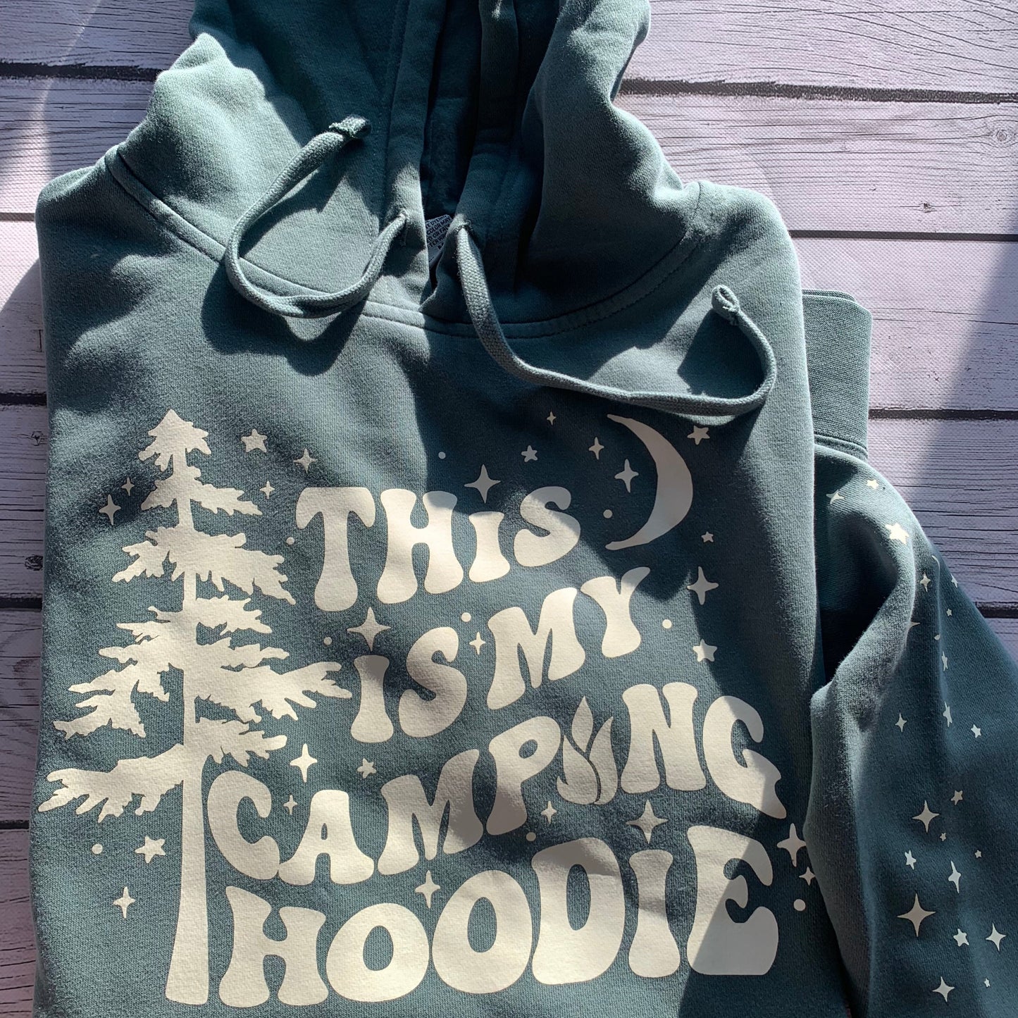 Glow in the Dark Camping Hoodie