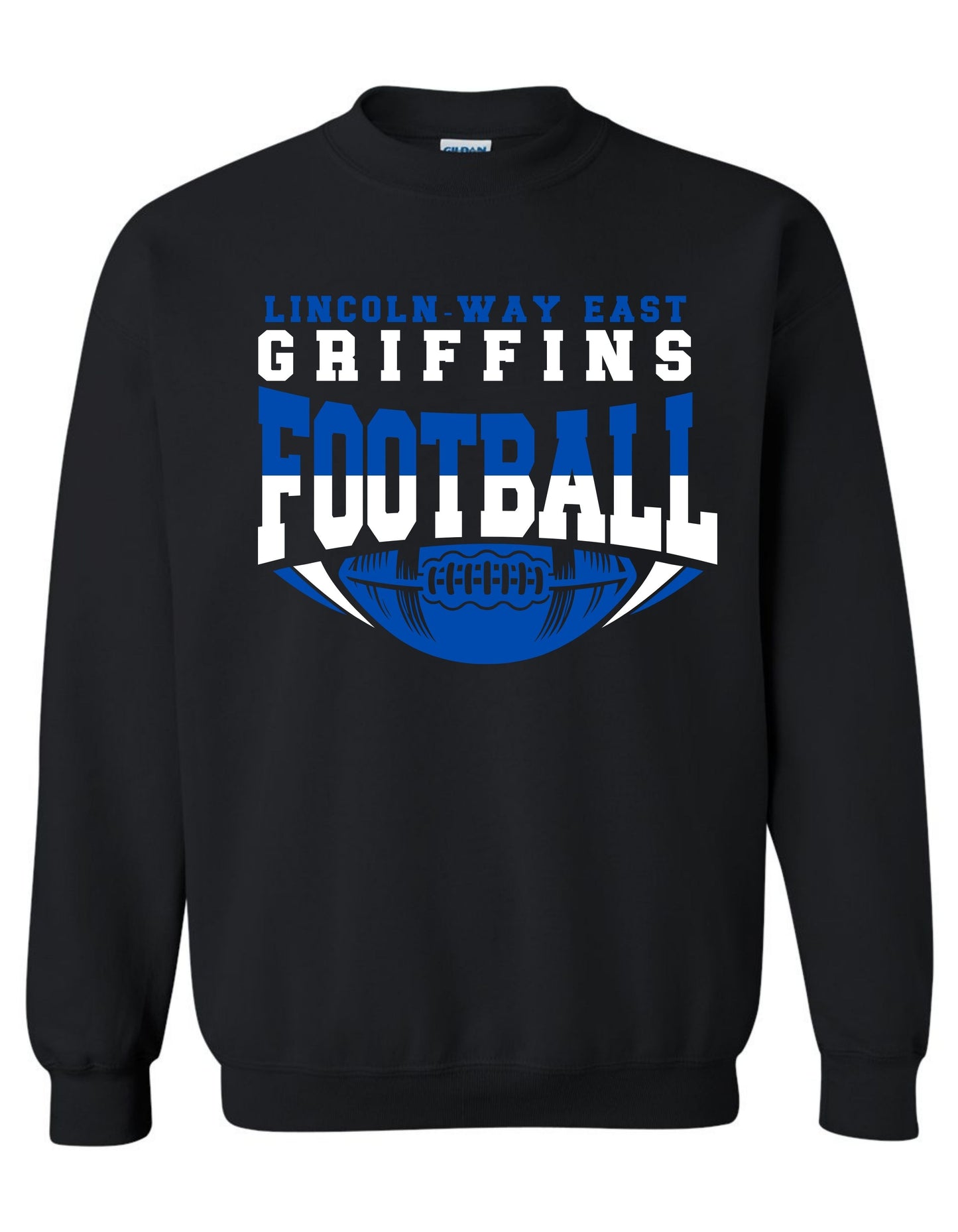 LWE Football Design #1 Crewneck Sweatshirt