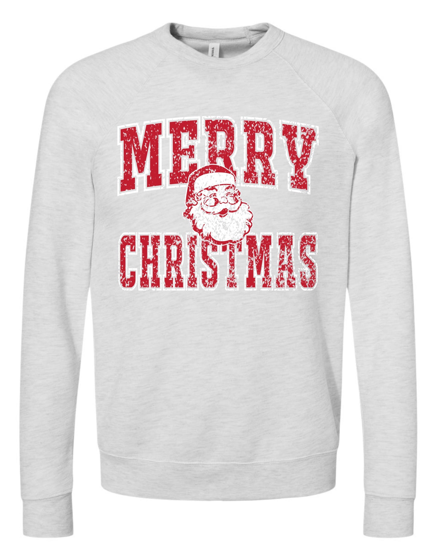 Merry Christmas Santa Sweatshirt (Retro)